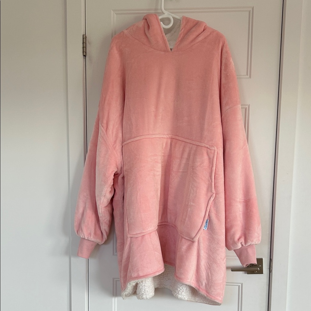 Cozy Pink Oversized Hoodie Jacket/blanket. One size fits most (14+)
